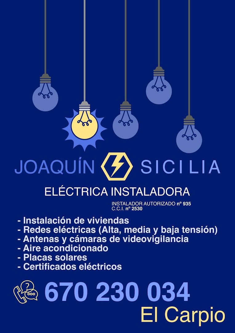 Electricidad El Carpio Joaquín Sicilia — Fotos 1